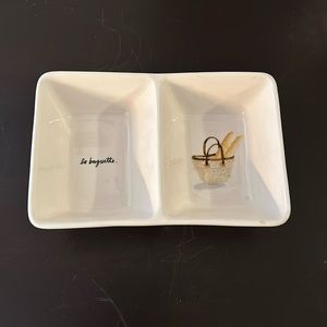 Rae Dunn divided serving dish